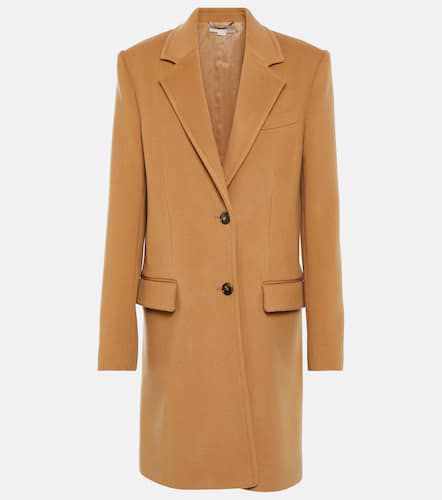 Single-breasted wool coat - Stella McCartney - Modalova