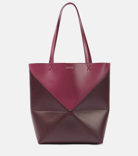 Puzzle Fold Medium leather tote bag - Loewe - Modalova