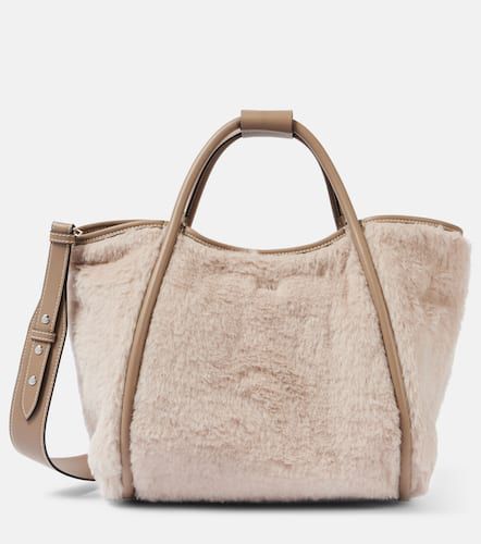 Tote Marine Small de tejido Teddy - Max Mara - Modalova