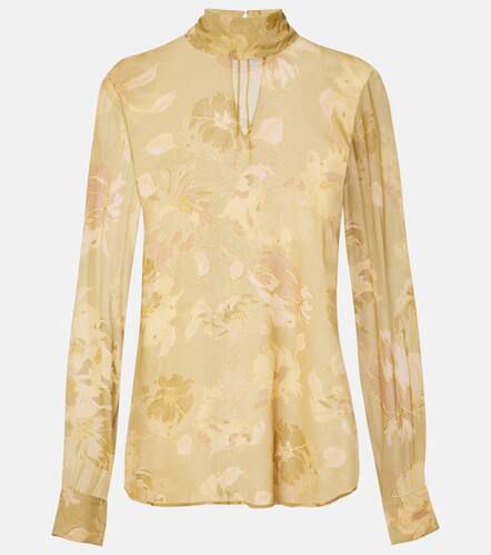 Dries Van Noten Printed sheer top - Dries Van Noten - Modalova