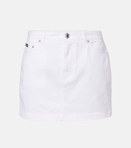 Dolce&Gabbana Minifalda de denim - Dolce&Gabbana - Modalova