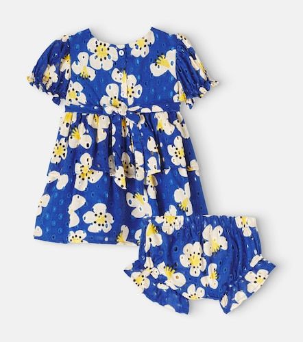 Fábula Bebé - set de vestido y braga de algodón floral - Fabula - Modalova