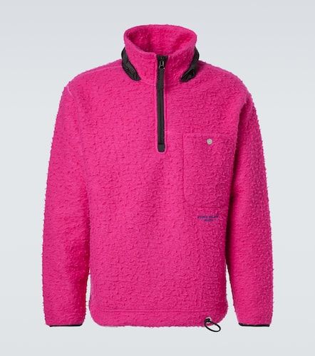 Marina wool-blend fleece half-zip sweater - Stone Island - Modalova