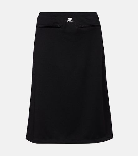 Courrèges Gonna midi Interlock Tracksuit - Courreges - Modalova