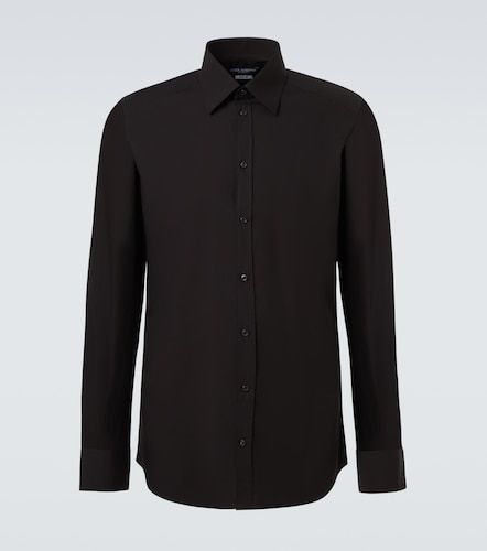 Camisa de popelín de algodón - Dolce&Gabbana - Modalova