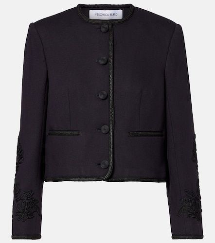 Giacca cropped Latrell con ricamo - Veronica Beard - Modalova