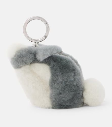 X Suna Fujita Bunny shearling coin purse - Loewe - Modalova