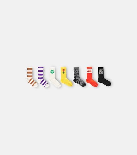 Set de 7 calcetines en mezcla de algodón - Mini Rodini - Modalova