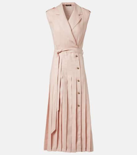 Loro Piana Robe midi Bryce en lin - Loro Piana - Modalova