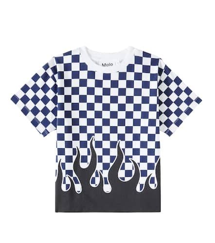 Rodney checked cotton jersey T-shirt - Molo - Modalova