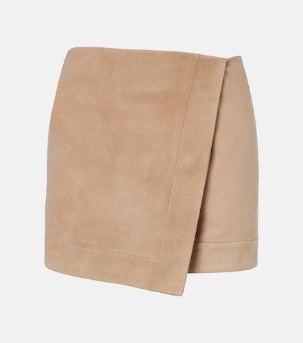 Balmain Suede wrap skirt - Balmain - Modalova