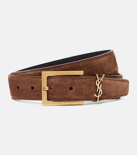 Gürtel Cassandre aus Veloursleder - Saint Laurent - Modalova