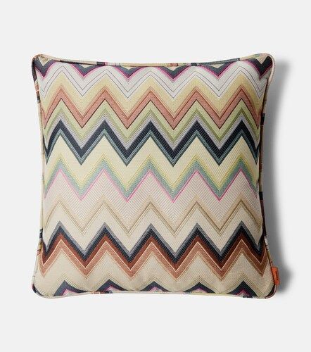 Cuscino Agadir in misto cotone a zig zag - Missoni - Modalova