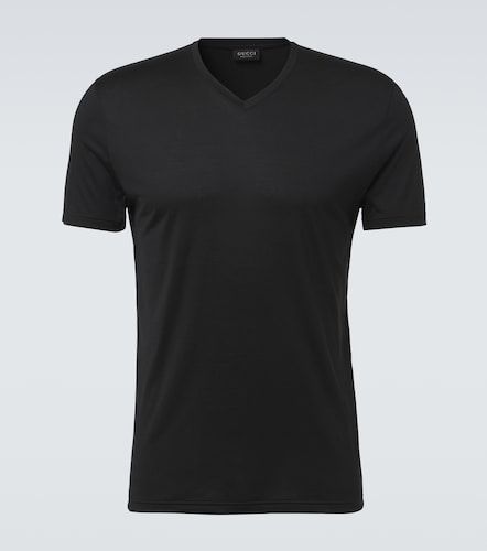 Gucci Silk jersey T-shirt - Gucci - Modalova
