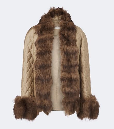Steppjacke mit Shearling - Jacques Wei - Modalova