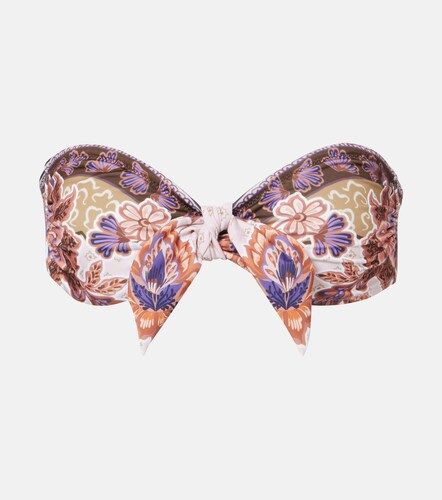 Top de bikini bandeau Savannah estampado - Alexandra Miro - Modalova