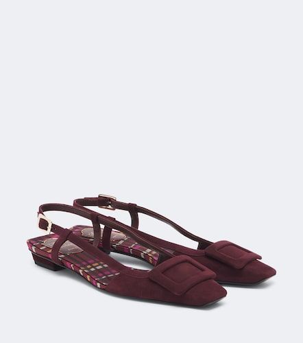 Belle Vivier suede slingback flats - Roger Vivier - Modalova