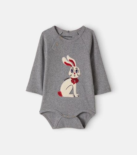 Bebé - body en mezcla de algodón con parches - Mini Rodini - Modalova