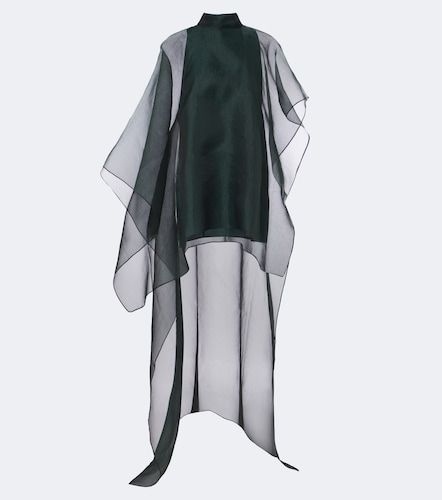 Dallas asymmetric organza kaftan - Taller Marmo - Modalova