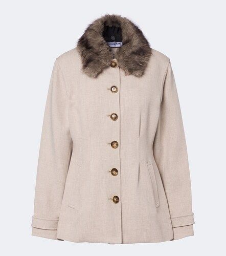 Chaqueta Severine plisada - Veronica Beard - Modalova