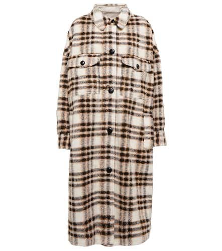 Fontizi checked wool-blend coat - Marant Etoile - Modalova