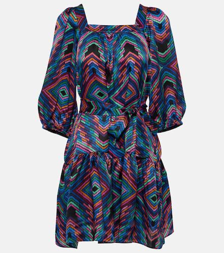 Nightclub printed satin minidress - Eres - Modalova