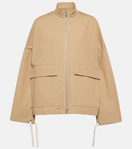 Boxy cotton gabardine jacket - Jil Sander - Modalova