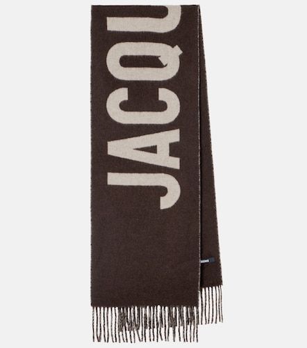 Echarpe logo virgin wool scarf - Jacquemus - Modalova