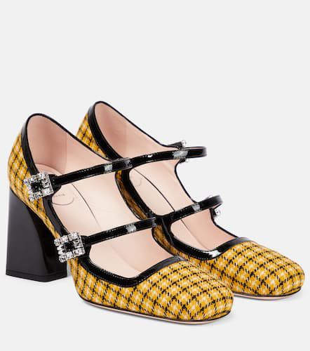 TrÃ¨s Vivier Babies tweed checked pumps - Roger Vivier - Modalova