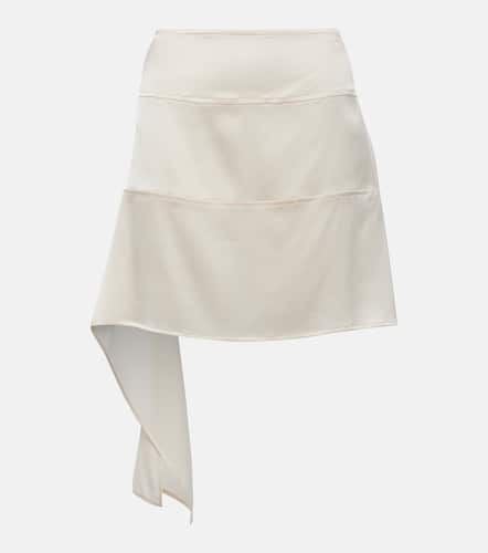 Ferragamo Silk satin midi skirt - Ferragamo - Modalova