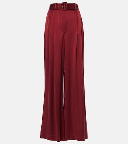 Pleated silk wide-leg pants - Zimmermann - Modalova