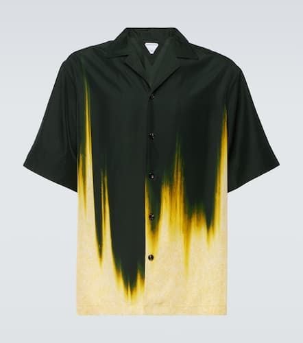 Printed satin bowling shirt - Bottega Veneta - Modalova