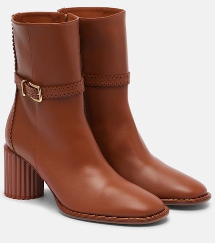 Eddie 70 leather ankle boots - Zimmermann - Modalova