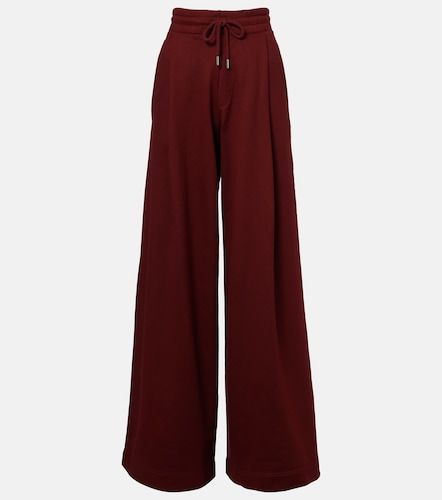 Pantalones deportivos de jersey de algodón - Dries Van Noten - Modalova