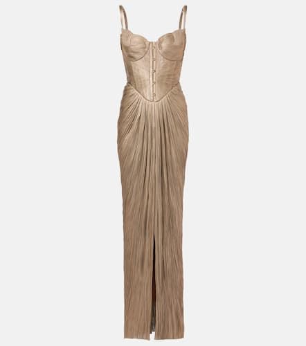 Noemie gathered bustier gown - Maria Lucia Hohan - Modalova