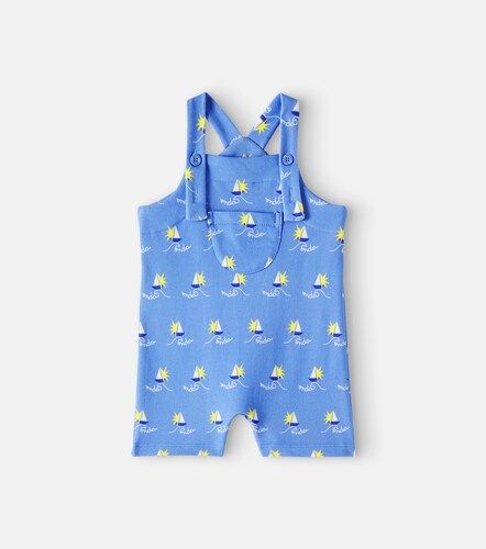 Fabula Printed cotton-blend romper - Fabula - Modalova