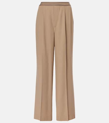 Logo twill wide-leg pants - Acne Studios - Modalova