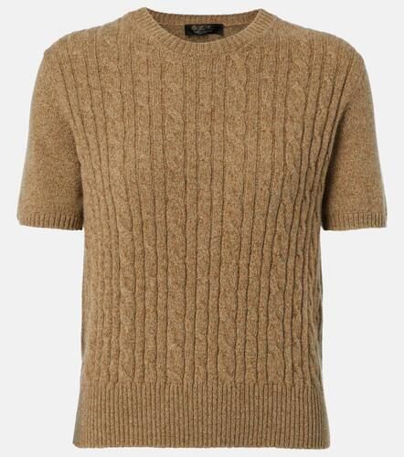 Treccia cable-knit cashmere top - Loro Piana - Modalova