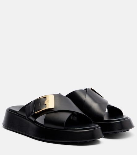 Tod's Leather slides - Tod's - Modalova