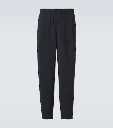 Pantalones rectos de sirsaca - Giorgio Armani - Modalova