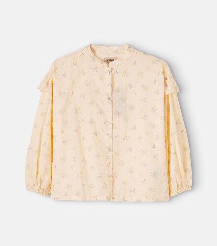 Camicia Gerda in cotone con stampa floreale - Wheat - Modalova