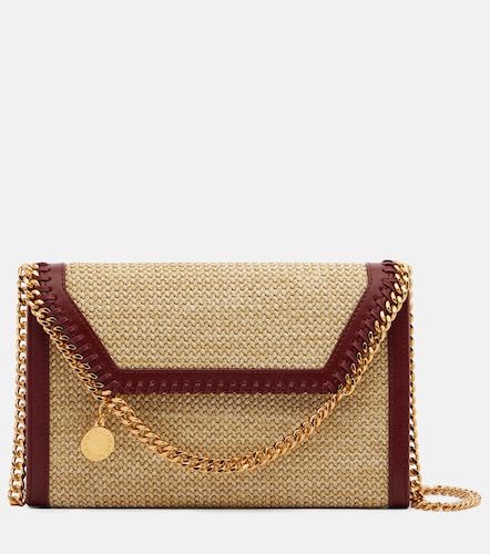 Falabella raffia-effect wallet on chain - Stella McCartney - Modalova