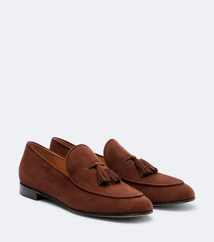 Tasseled suede loafers - Gianvito Rossi - Modalova