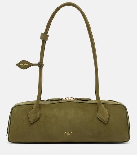 Le Teckel Medium suede shoulder bag - Alaia - Modalova