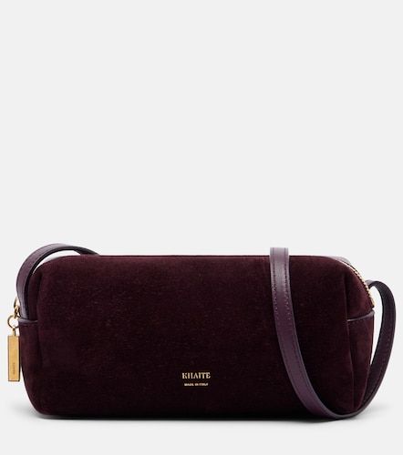 Kye suede and leather shoulder bag - Khaite - Modalova