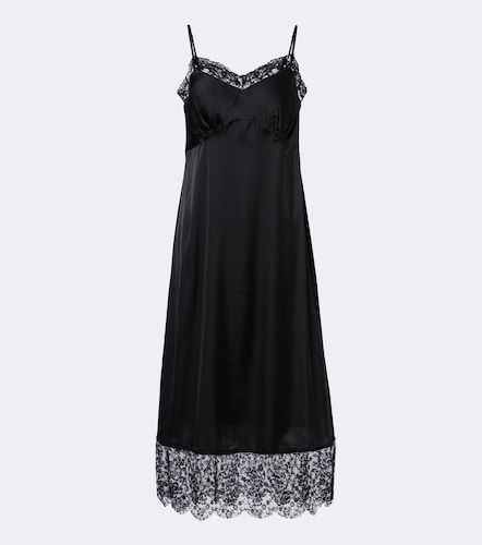 Abito sottoveste in satin - Simone Rocha - Modalova