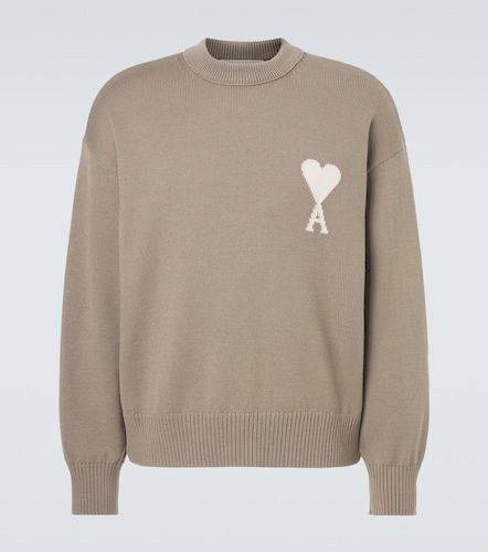 Pullover Ami De Cœur in lana e cotone - Ami Paris - Modalova