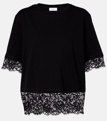 Camiseta de algodón con encaje - McQueen - Modalova