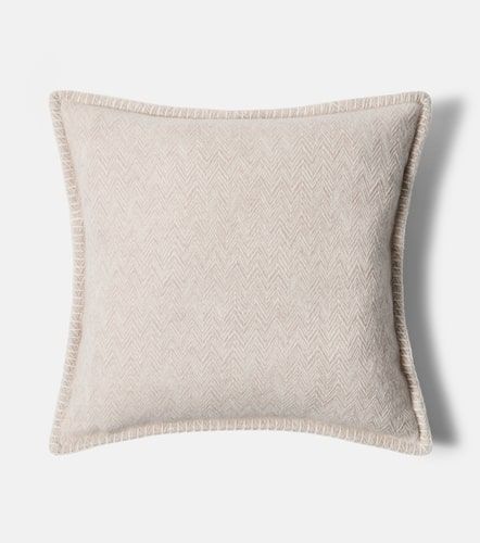 Cuscino Camelia in lana e cashmere a zig zag - Missoni - Modalova