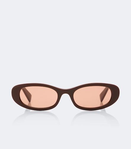 Miu Miu Signature oval sunglasses - Miu Miu - Modalova